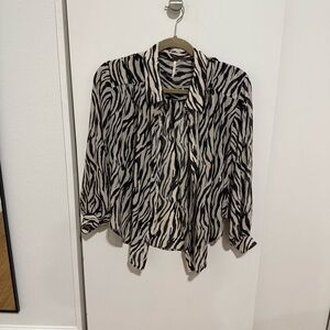 Free People Button Down Blouse
